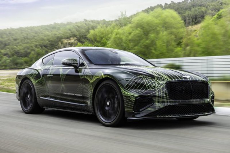 With its 771 Horsepower, the New Bentley Continental GT