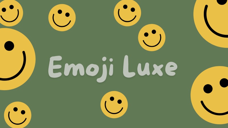 Explore the Ideal Emoji for Every Moment with Emoji Luxe