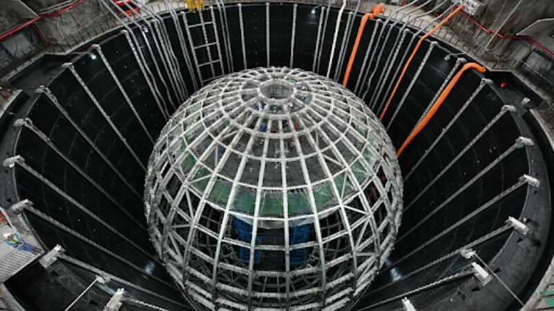 China’s World Largest Acrylic Sphere Is Almost Complete 