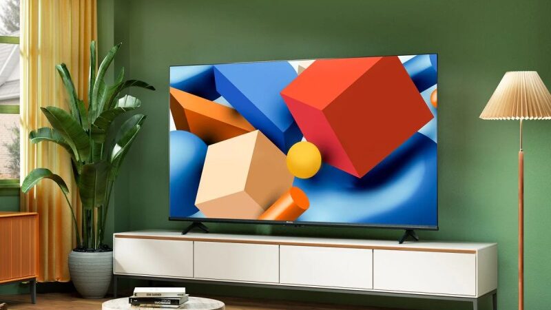 Launched with Compatibility for Dolby Vision and HDR10+, the Hisense A7NQ QLED TV