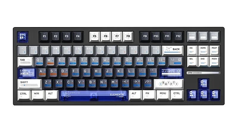 ATK Introduces The Z87 Pro Three-Mode Mechanical Keyboard Featuring An Aluminum Top And Gasket Mount