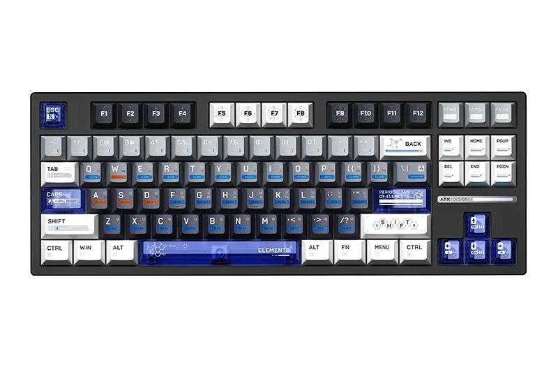 ATK Introduces The Z87 Pro Three-Mode Mechanical Keyboard Featuring An Aluminum Top And Gasket Mount