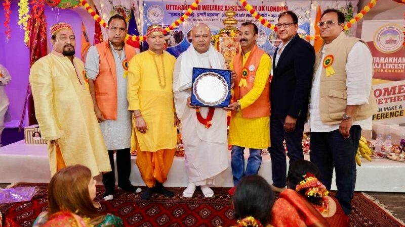 Swami Ramgovind Das Inspires at Indian Cultural Festival in London