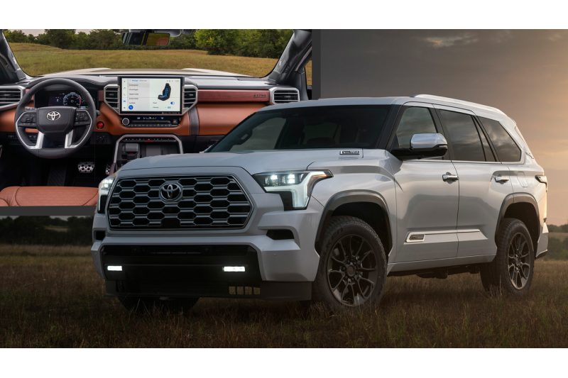 2025 Toyota Sequoia Gets Optional Massaging Seats and a 1794 Model