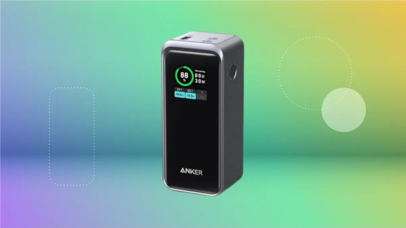 Anker Releases The First 2-In-1 Prime Power Bank With A Display