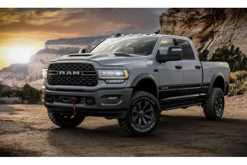 Special Lunar Editions of the 2024 Ram HD Rebel and Power Wagon are Added