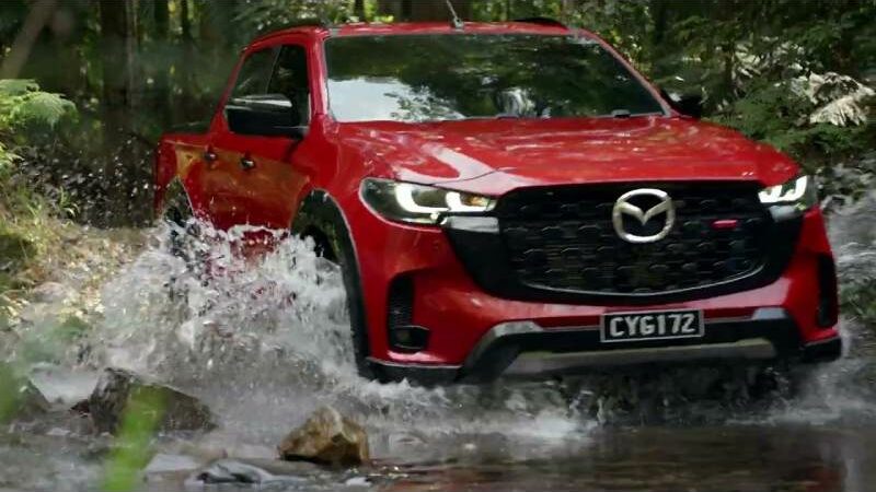 2025 Mazda BT-50 Facelift Will Include Bigger Screens And A Sportier New Face