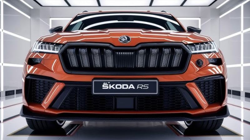 New-Gen Skoda Kodiaq RS Revealed which has a Top Speed of 231 kmph and 261 Horsepower