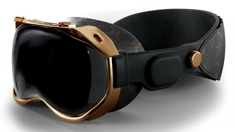 Caviar Reveals A Unique, Exquisite Apple Vision Pro Model Using 24K Gold