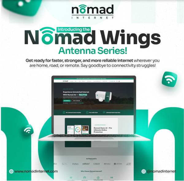 Nomad Internet Launches Nomad Wings, Delivering up to 4x Faster Internet Speed