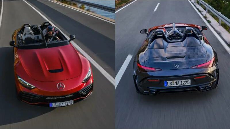 Mercedes-AMG PureSpeed Speedster Debuts with F1 Technology and Other Features