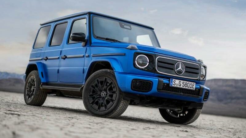 Mercedes G-Wagon Electric SUV Will Debut In India On this date