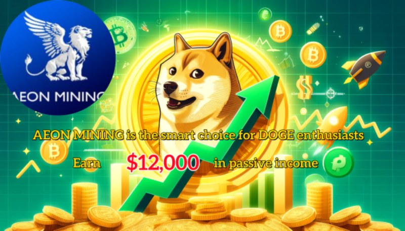 Earn $12,000 per day with Dogecoin (DOGE) starting Bitcoin mining machines